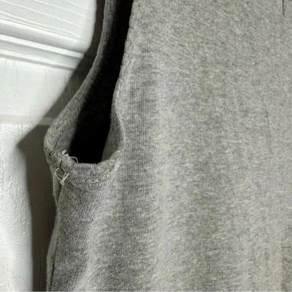 Sanfu Tank  Top Ribbed Grey Size Medium - Picture 9 of 16